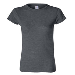 Gildan Ladies Soft Style Short Sleeve T-Shirt - M, Dark Heather
