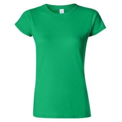 Gildan Ladies Soft Style Short Sleeve T-Shirt - XL, Irish Green