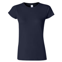 Gildan Ladies Soft Style Short Sleeve T-Shirt - 2XL, Navy