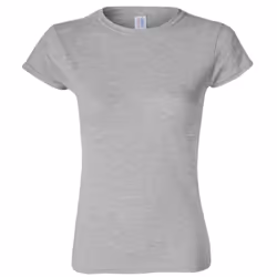 ) Gildan Ladies Soft Style Short Sleeve T-Shirt - M, Sport Grey (RS