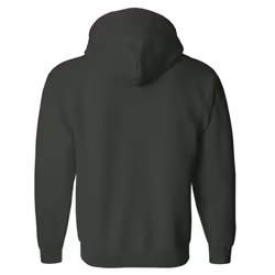 Gildan Heavy Blend Unisex Adult Full Zip Hooded Sweatshirt Top - S, Forest Green
