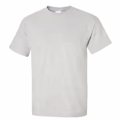 Gildan Mens Ultra Cotton Short Sleeve T-Shirt - XL, Ash Grey