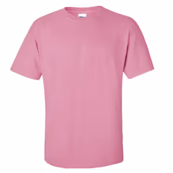 Gildan Mens Ultra Cotton Short Sleeve T-Shirt - 2XL, Azalea