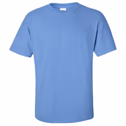 Gildan Mens Ultra Cotton Short Sleeve T-Shirt - S, Carolina Blue