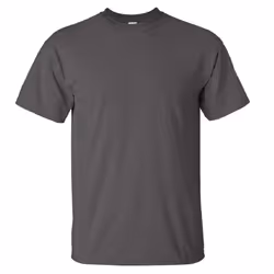 Gildan Mens Ultra Cotton Short Sleeve T-Shirt - XL, Charcoal