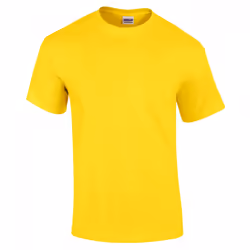 Gildan Mens Ultra Cotton Short Sleeve T-Shirt - L, Cherry Red