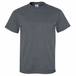 Gildan Mens Ultra Cotton Short Sleeve T-Shirt - XL, Dark Heather