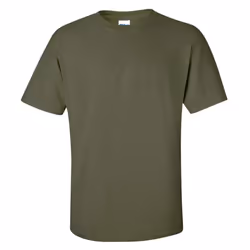Gildan Mens Ultra Cotton Short Sleeve T-Shirt - XL, Heliconia