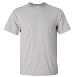 Gildan Mens Ultra Cotton Short Sleeve T-Shirt - XL, Ice Grey