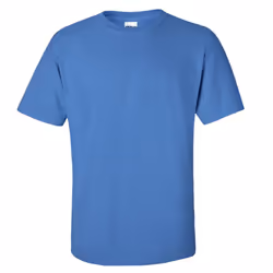 Gildan Mens Ultra Cotton Short Sleeve T-Shirt - XL, Iris