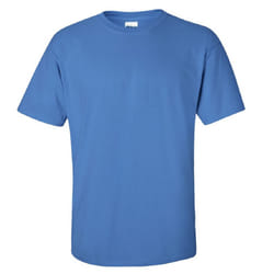 Gildan Mens Ultra Cotton Short Sleeve T-Shirt - XL, Iris