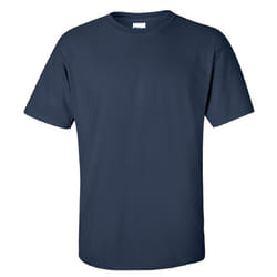 Gildan Mens Ultra Cotton Short Sleeve T-Shirt - L, Navy