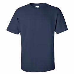 Gildan Mens Ultra Cotton Short Sleeve T-Shirt - XL, Navy