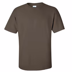 Gildan Mens Ultra Cotton Short Sleeve T-Shirt - 2XL, Olive