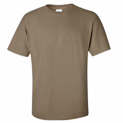Gildan Mens Ultra Cotton Short Sleeve T-Shirt - 4XL, Safety Orange