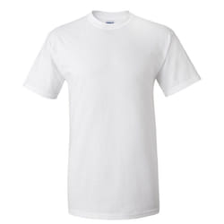 Gildan Mens Ultra Cotton Short Sleeve T-Shirt - 2XL, White