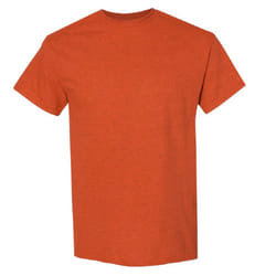 Gildan Mens Heavy Cotton Short Sleeve T-Shirt - XL, Antique Orange