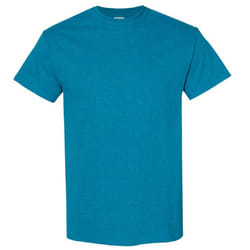 Gildan Mens Heavy Cotton Short Sleeve T-Shirt - M, Antique Sapphire