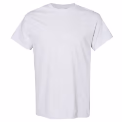 Gildan Mens Heavy Cotton Short Sleeve T-Shirt - S, Ash Grey