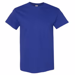Gildan Mens Heavy Cotton Short Sleeve T-Shirt - M, Black