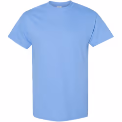 Gildan Mens Heavy Cotton Short Sleeve T-Shirt - S, Carolina Blue
