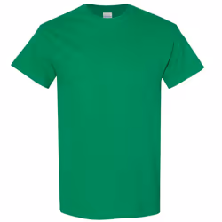 Gildan Mens Heavy Cotton Short Sleeve T-Shirt - S, Carolina Blue