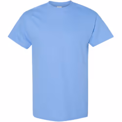 Gildan Mens Heavy Cotton Short Sleeve T-Shirt - M, Carolina Blue
