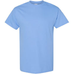 Gildan Mens Heavy Cotton Short Sleeve T-Shirt - M, Carolina Blue