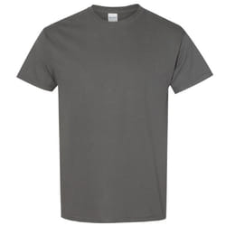 Gildan Mens Heavy Cotton Short Sleeve T-Shirt - L, Charcoal