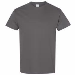 Gildan Mens Heavy Cotton Short Sleeve T-Shirt - XL, Charcoal