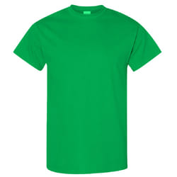 Gildan Mens Heavy Cotton Short Sleeve T-Shirt - 2XL, Irish Green