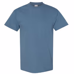 Gildan Mens Heavy Cotton Short Sleeve T-Shirt - S, Old Gold