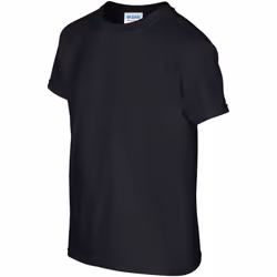 Gildan Youth Unisex Heavy Cotton T-Shirt - XS, Black