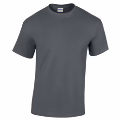 Gildan Youth Unisex Heavy Cotton T-Shirt - XS, Charcoal