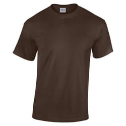 Gildan Youth Unisex Heavy Cotton T-Shirt - XS, Dark Chocolate