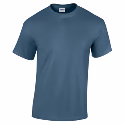 Gildan Youth Unisex Heavy Cotton T-Shirt - XS, Indigo Blue