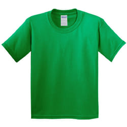 Gildan Youth Unisex Heavy Cotton T-Shirt - S, Irish Green