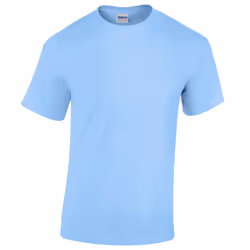 Gildan Youth Unisex Heavy Cotton T-Shirt - XS, Light Blue