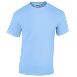 Gildan Youth Unisex Heavy Cotton T-Shirt - L, Light Blue