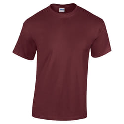 Gildan Youth Unisex Heavy Cotton T-Shirt - XS, Maroon