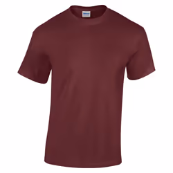 Gildan Youth Unisex Heavy Cotton T-Shirt - M, Maroon
