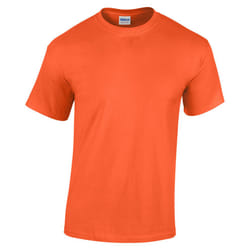 Gildan Youth Unisex Heavy Cotton T-Shirt - XS, Orange