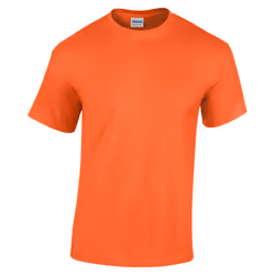 Gildan Youth Unisex Heavy Cotton T-Shirt - XL, Orange