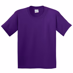 Gildan Youth Unisex Heavy Cotton T-Shirt - XS, Purple
