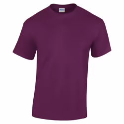 Gildan Youth Unisex Heavy Cotton T-Shirt - XL, Purple