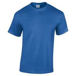 Gildan Youth Unisex Heavy Cotton T-Shirt - XS, Royal