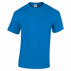 Gildan Youth Unisex Heavy Cotton T-Shirt - XS, Saphire