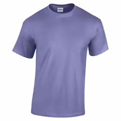 Gildan Youth Unisex Heavy Cotton T-Shirt - XL, Violet