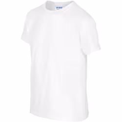 Gildan Youth Unisex Heavy Cotton T-Shirt - XS, White