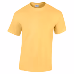 Gildan Youth Unisex Heavy Cotton T-Shirt - L, Yellow Haze